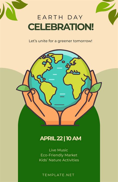 Free Earth Day Poster 2025 Templates to Edit Online