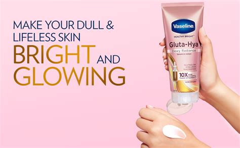 Buy Vaseline Gluta-Hya Dewy Radiance Lotion for Face & Body | Gives ...