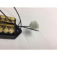 Ezdiyworld-8 Way Terminal Block Bus Bar -Splits 1 Input to 8 Out ...