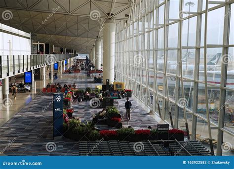 Inside Of Terminal 1 Of Hong Kong International Airport Editorial Image ...