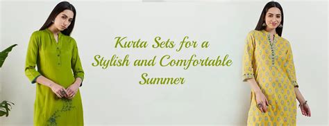 Kurta Sets for a Stylish and Comfortable Summer