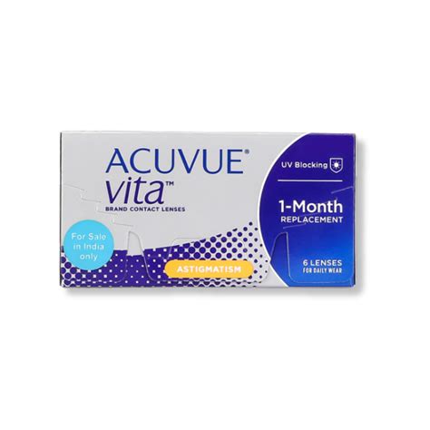 Acuvue Vita Toric Contact Lens (6 Lens) by First Lens