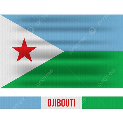 National Flag Of Djibouti PNG, Vector, PSD, and Clipart With ...