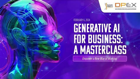 Generative AI for Business: A Masterclass [Makati, Philippines], AIM ...