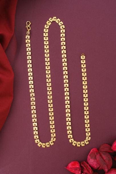 30 Grams Gold Long Chain - Buy 30 Grams Gold Long Chain online at Best ...