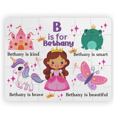 Kids' Puzzle, 30-piece - Custom Princess Personalized Puzzles for Girls ...