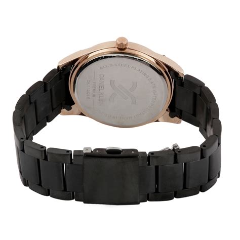Daniel Klein Premium Men Gun Black Dial Analogue Watch