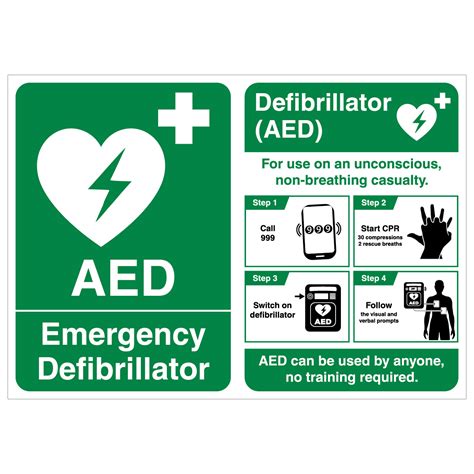Defib Signage 的图像结果