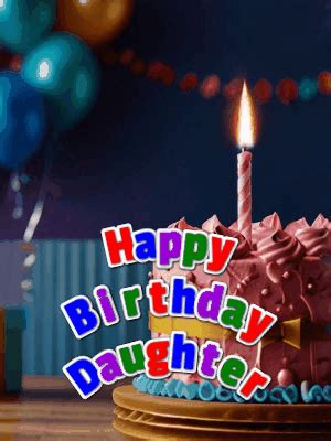 Happy Birthday Daughter GIF 99
