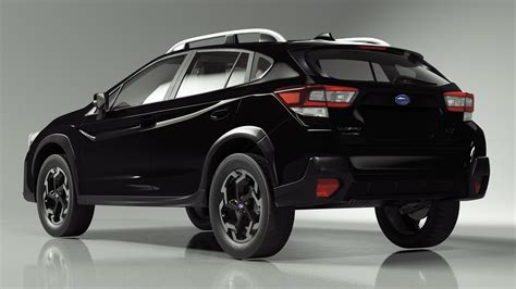 Subaru XV 2020 Hybrid Crosstrek Black 3D Model $99 - .3ds .blend .c4d .fbx .max .ma .lxo .obj ...