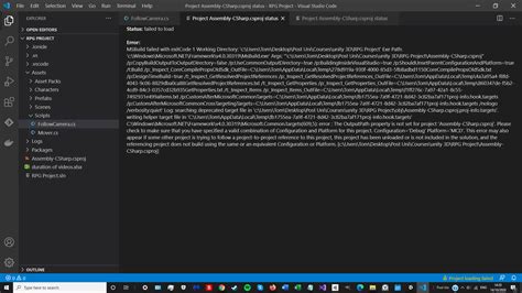 Image result for Visual Code Error