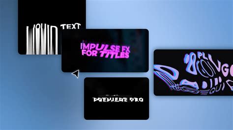 29 Top-Notch Premiere Pro Text Effects for Film Editors in 2021 ...