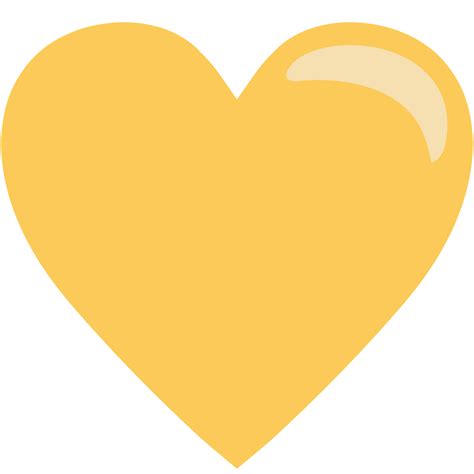 Yellow Heart Background