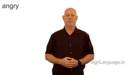 Angry In Asl
