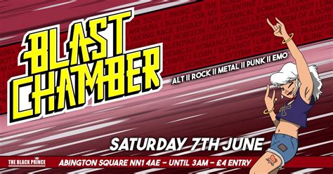 BLAST CHAMBER at The Black Prince!, The Black Prince, Northampton, 7 ...