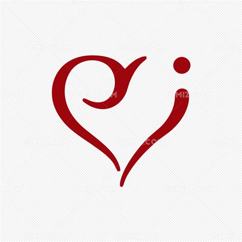 爱心logo图片素材免费下载 - 觅知网
