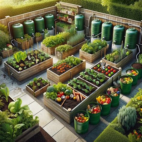 Vegetable garden with raised beds – Artofit