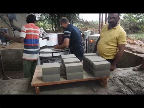 Fly Ash Brick Machine - Rotary Type Fly Ash Brick Making Machine ...