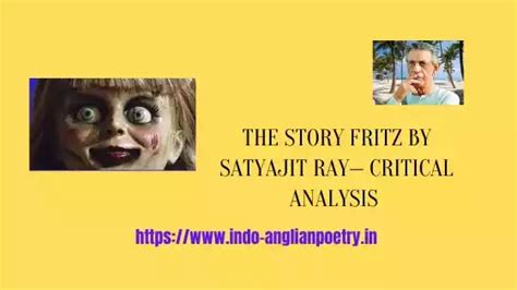 The Story Fritz by Satyajit Ray— Critical Analysis