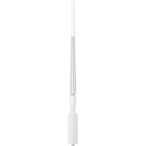 L.J. Smith Stair Systems 36-in x 1.75-in Primed Pin Top Stair Baluster ...