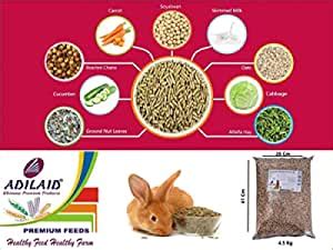 ADILAID Premium Rabbit Feed (4.5 Kg) : Amazon.in: Pet Supplies