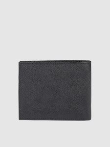 Allen Solly Men Black Genuine Leather Wallet Black - Price in India ...