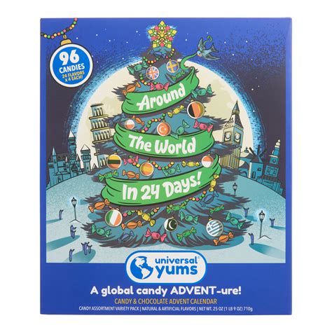 Universal Yums Around the World Assorted Candy Advent Calendar - World ...
