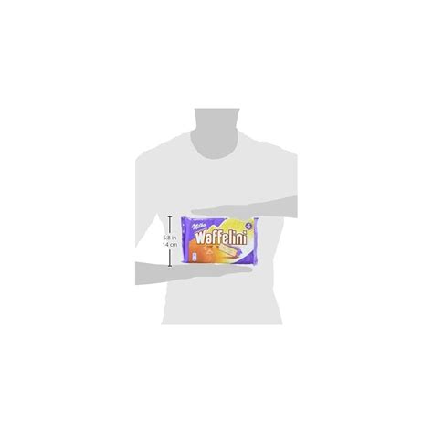 Buy Mondelez Milka Waffelini - Waffle Bar With A Cream Filling Covered ...