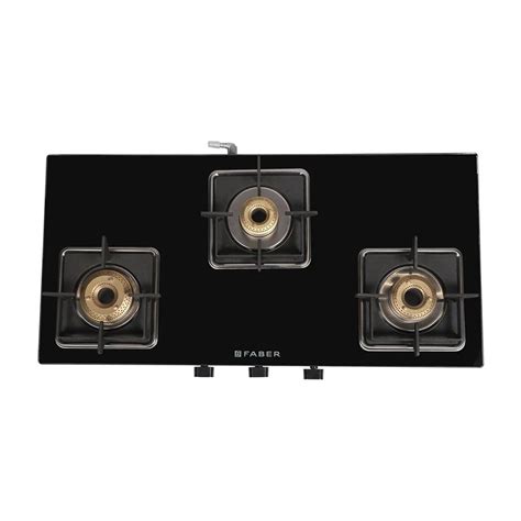 Faber 77 cm 3 Burner Cooktop REMO 3BB BK on Decure.in