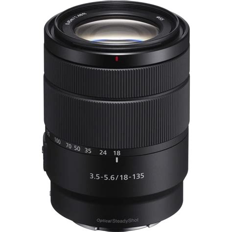 Sony SEL18135 E 18-135mm F3.5-5.6 OSS Zoom Lens (Black) – Compatible ...