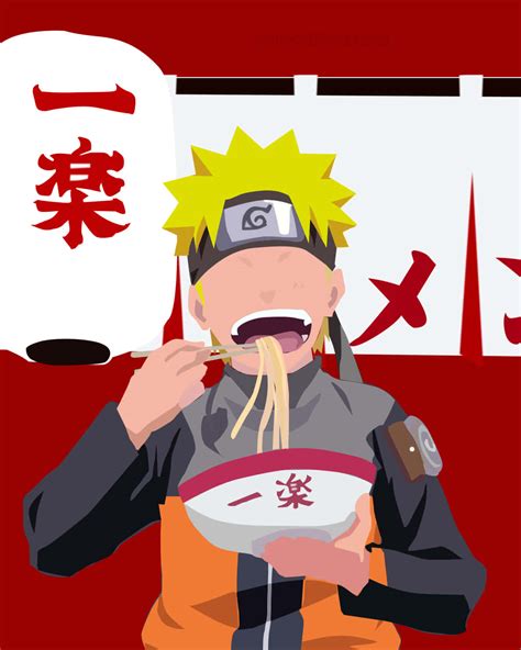 Naruto Eating Ramen