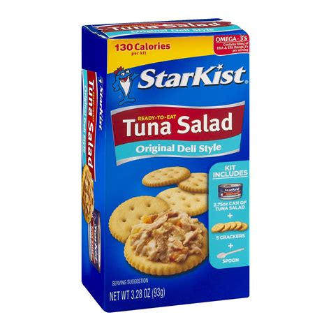 (12 pack) StarKist Snack-to-Go Ready-to-Eat Classic Tuna Salad Kit with ...