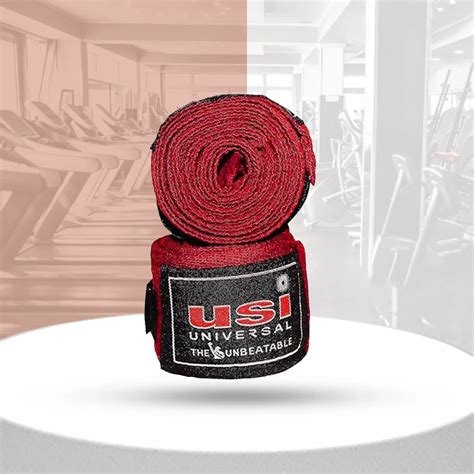 Buy Now USI Universal Boxing Hand Wraps 2.5 - Red - InstaSport
