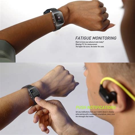Iwownfit ® P1C GPS Sports Watch with Heart Rate, Acceleration ...