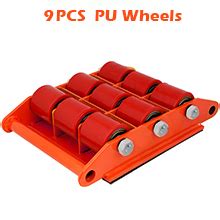 VOLTZ 15 ton (33000lb) Cargo Trolley 360 Degree Rotation Heavy Duty ...
