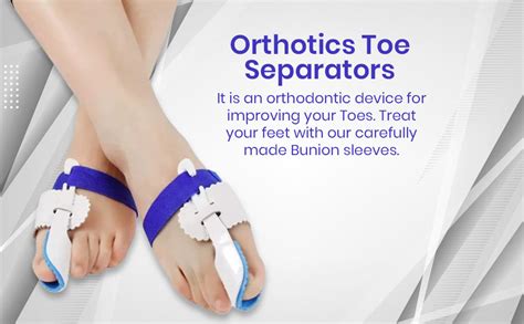 jeoga Plastic Bunion Corrector and Bunion Relief, Bunion Splint Pads ...