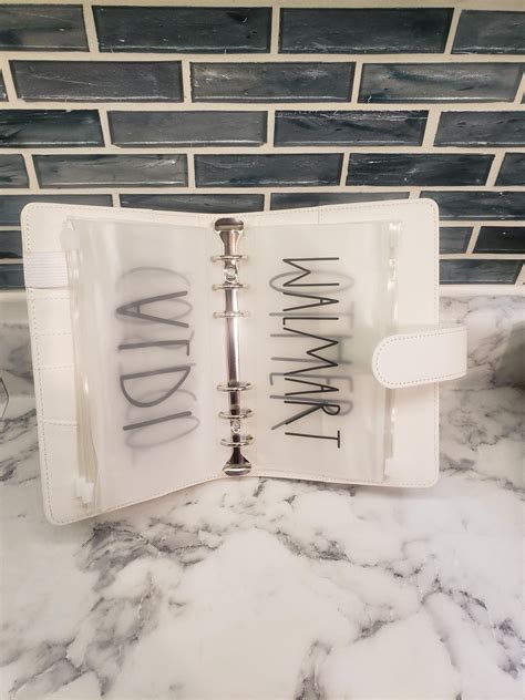 Receipt Organizing Binder - Etsy