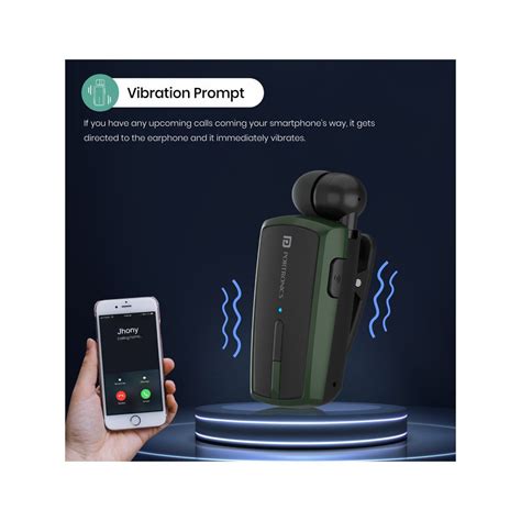 Buy Portronics Harmonics Klip 4 Retractable Bluetooth Music & Calling ...