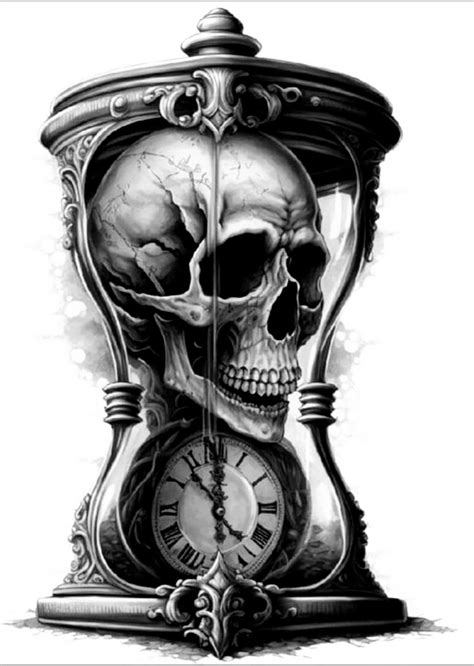 Pin by Weißer Hai on Schädel | Skull sleeve tattoos, Skull drawing ...