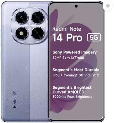Radmi Note 14 Pro+ 5G (Spectre Blue, 8GB RAM+ 256GB Storage ...