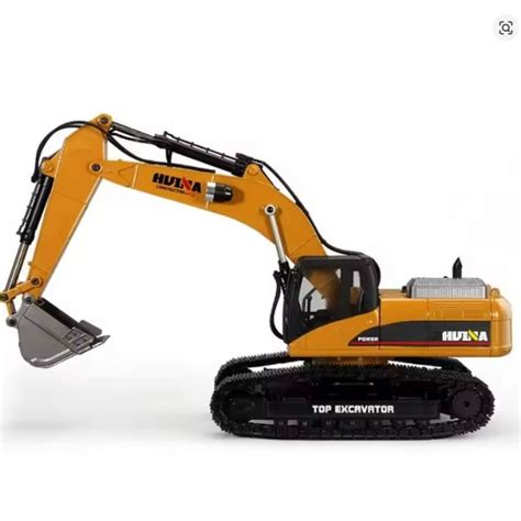 Huina 1580 23-Channel 1:14 Full-Scale Large Alloy Electric Excavator ...