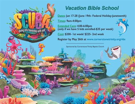 VBS 2024 :: Scuba - Diving Into Friendship With God — Cornerstone ...