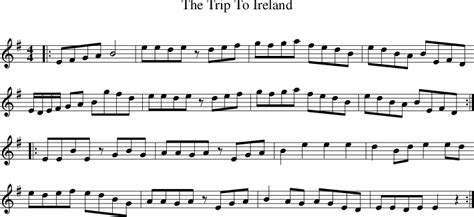 Trip To Ireland, The on folk tune finder