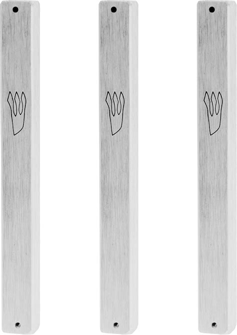 3-Pack - Classic Aluminum Mezuzah Case for Mezuzah India | Ubuy