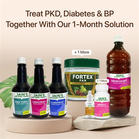 PKD, Diabetes And High BP Support Kit – Jain's Cow Urine Therapy
