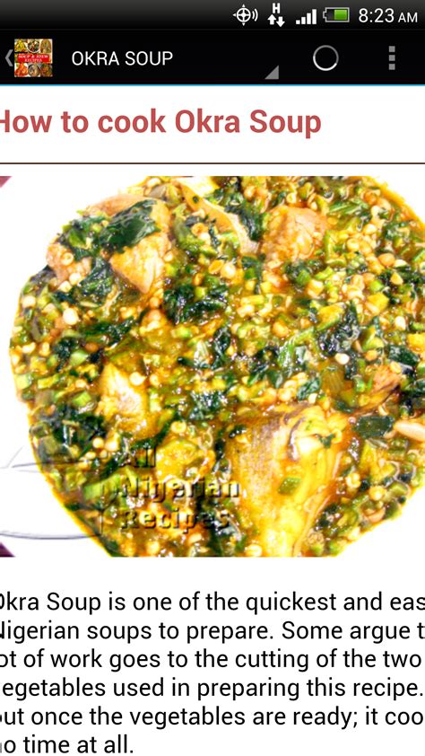 Nigeria Food Recipes - App on Amazon Appstore