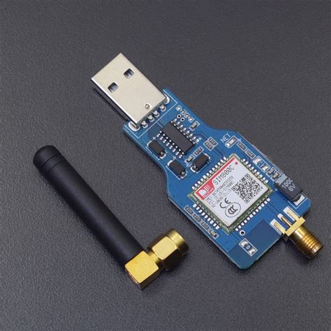 USB to GSM Serial GPRS SIM800C Module Wireless Bluetooth Board – REES52