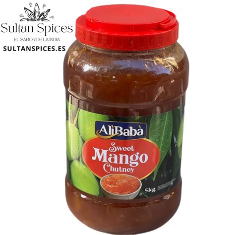 SWEET MANGO CHUTNEY ALI BABA 5KG | Sultan Spices | Best Indian Grocery Store