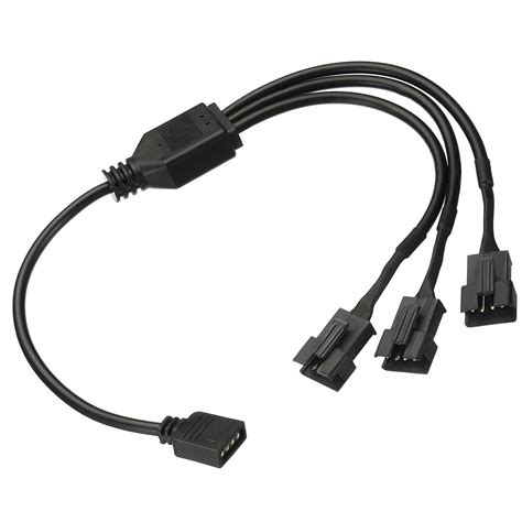 MECCANIXITY ARGB Splitter, 12V 4Pin to SM 4Pin Male Extension Cable ...