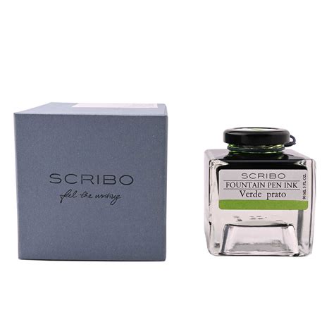 Scribo Verde Prato Ink Bottle, Green - 90ml – Makoba
